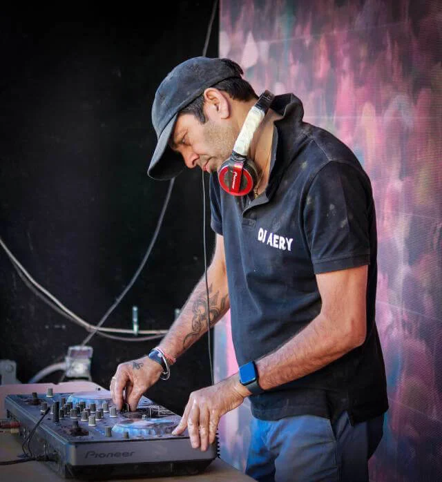 DJ Aery Playing Music