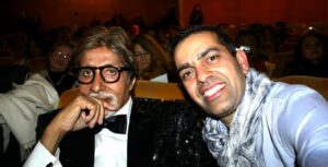 DJ Aery with Bollywood Actor Amitabh Bachchan